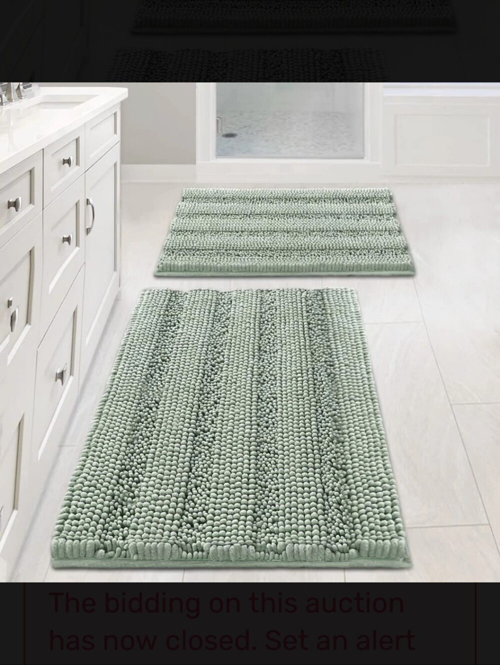 Chenille Bath Set